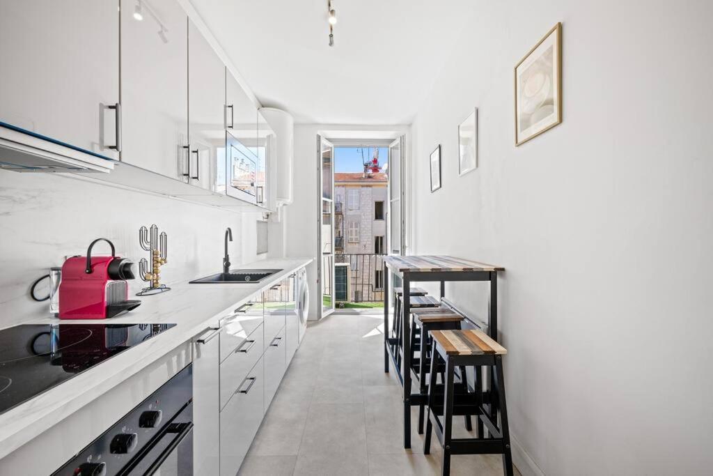 Appartement F3, 2 Chambres, 80M2 Nizza Kültér fotó
