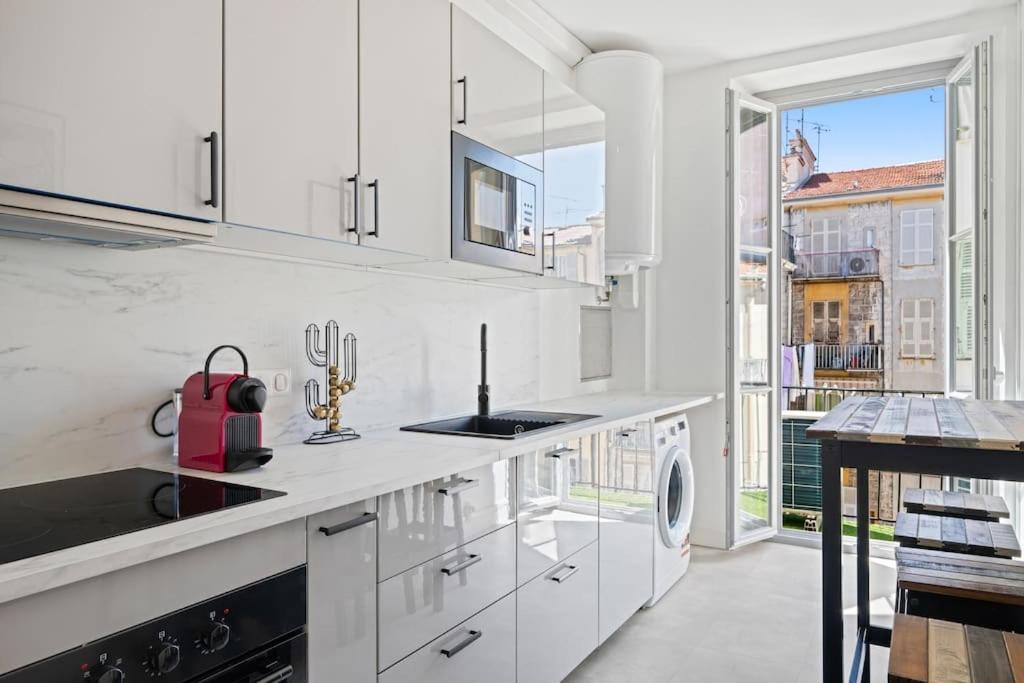 Appartement F3, 2 Chambres, 80M2 Nizza Kültér fotó