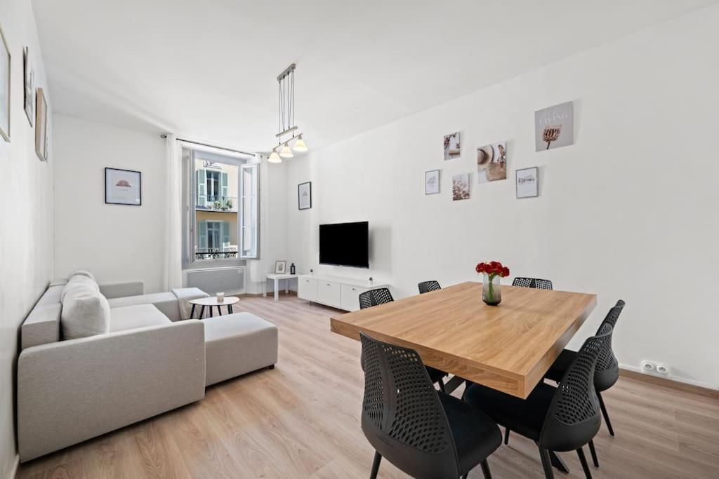 Appartement F3, 2 Chambres, 80M2 Nizza Kültér fotó